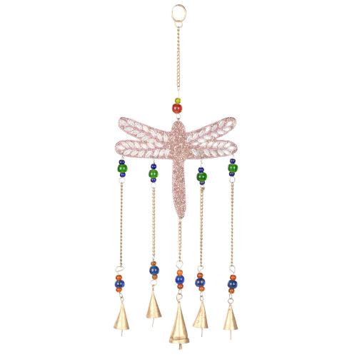 MOSAIC DRAGONFLY WINDCHIME WITH BELLS