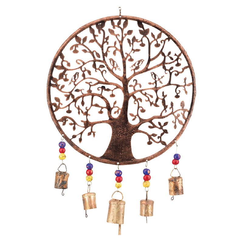 Copper Tree Of Life With Birds