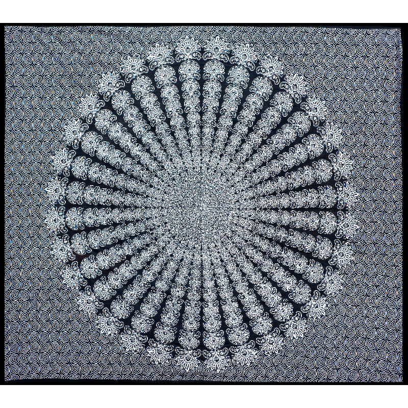Black & White Double Tapestry