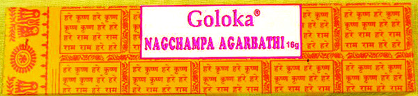 GOLOKA NAG CHAMPA 40 GRAM (12pc min)