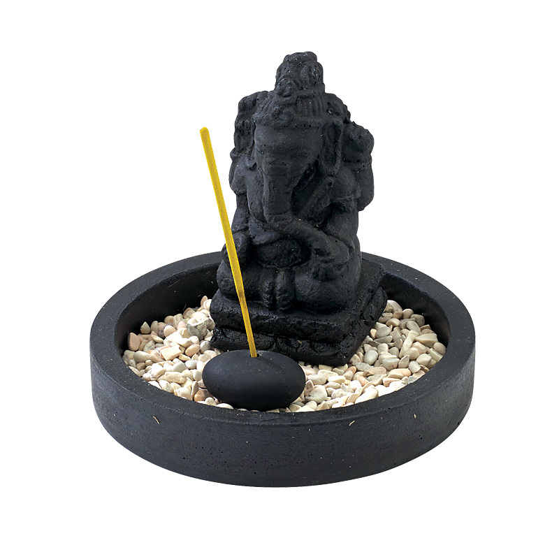 Ganesh Stone Incense Burner