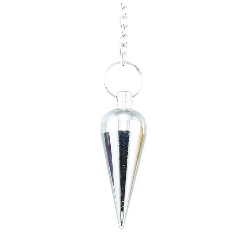 Plain Silver Metal Pendulum