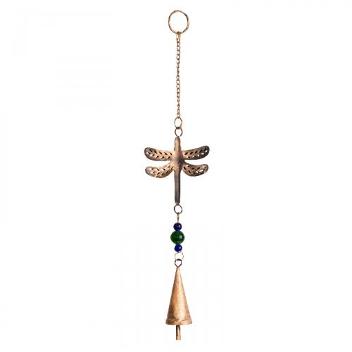SMALL RECYCLED ANIMAL WINDCHIME - DRAGONFLY