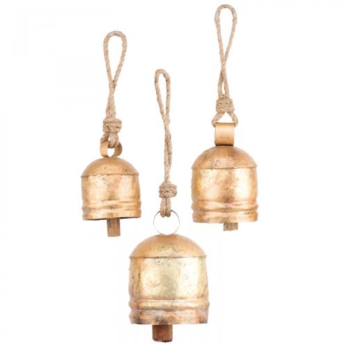 RECYCLED SET OF 3 TALLA BELLS