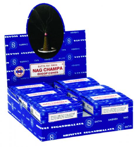 Nag Champa Dhoop Cones/Dz