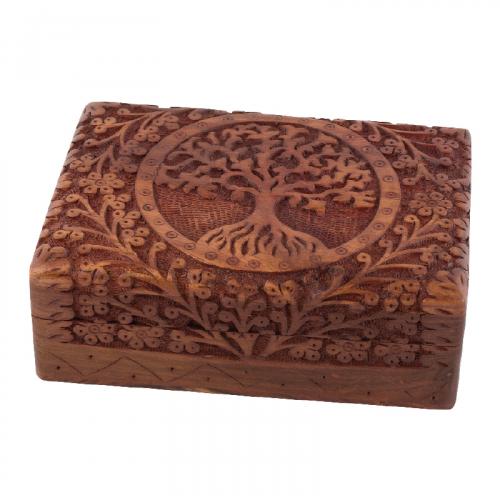Floral Tree Of Life Box