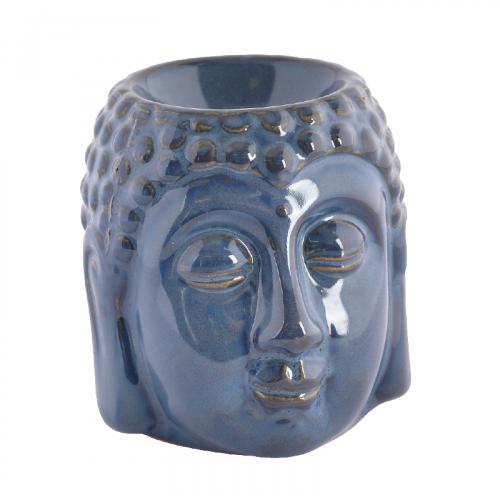 Blue Buddha Head Ceramic Oil