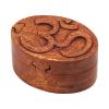 WOODEN OM PUZZLE BOX