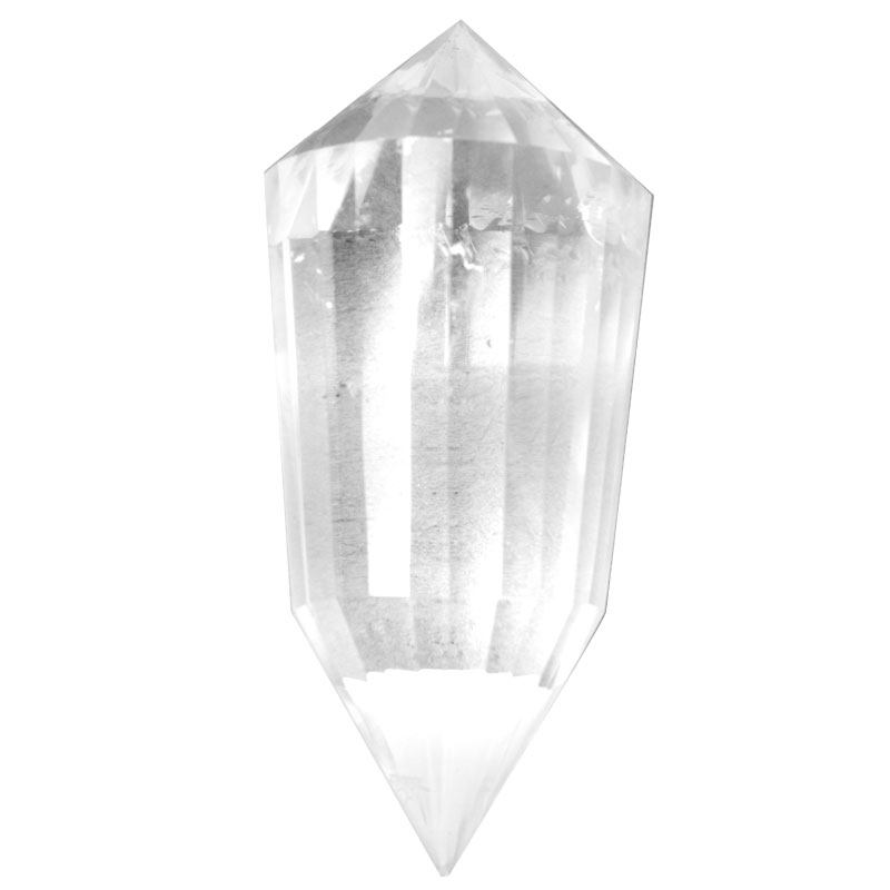 24 Sided Clear Quartz Vogel Point--Price Per Ounce