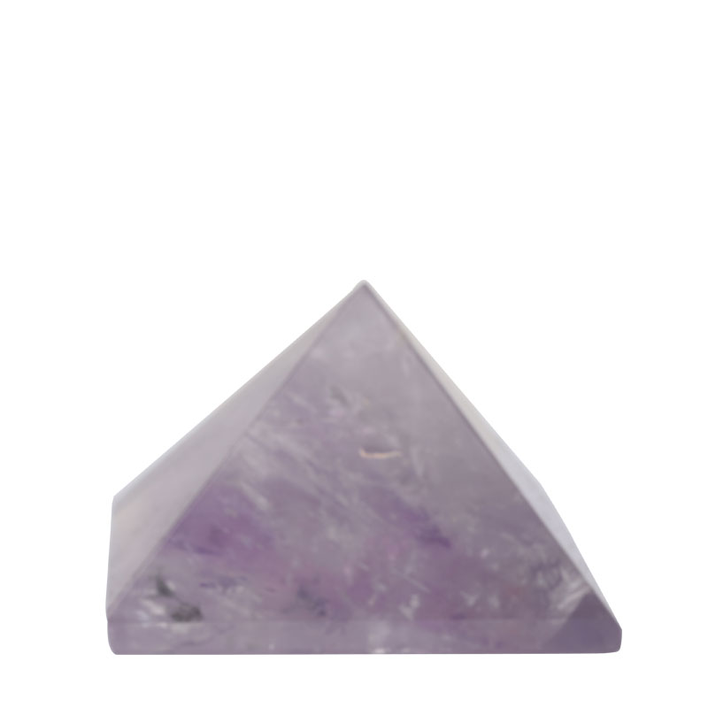 Small Polished Amethyst Pyramid 1X1 ---Price Per Ounce
