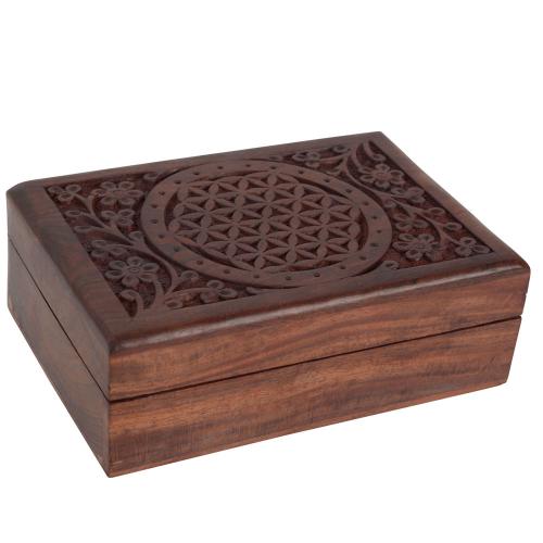 FLOWER OF LIFE WITH BRANCHES BOX