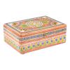 HAND PAINTED WOODEN BOX NATURAL COLORS 2