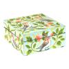 HAND PAINTED SQUARE WOODEN BOX 2
